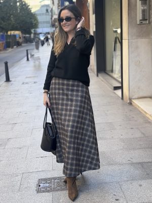 FALDA CUADROS
