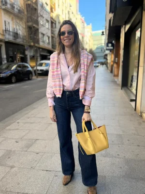 CAMISA POPELIN ENCAJE