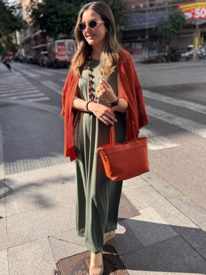 VESTIDO LISO PUNTO DE SEDA
