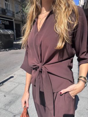 CAMISA ANUDADA LAZO