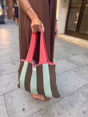 BOLSO PUNTO RAYAS