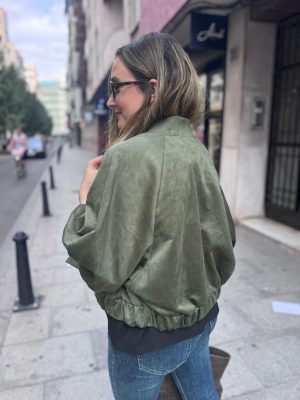 CAZADORA BOMBER MILITAR